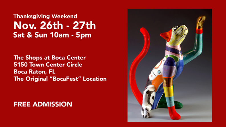 The Boca National Art Fair at Boca Center, Nov 26th, 2022 – Michael Solomon